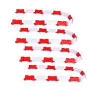 KONTONTY 100 pièces Barrières Miniatures de Simulation pour Piste de Drift Rc Accessoires de Jeu avec Panneaux Routiers Réalistes et Obstacles pour Garçon Fille Décor de Paysage Miniature