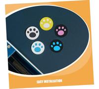 KONTONTY 100 pièces Capuchons Joystick Silicone Patte de Chat Protection Grip Confortable Compatible Manettes