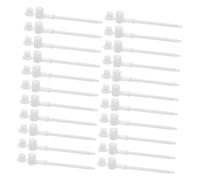 KONTONTY 100 Pièces Garden Windmill Replacement Parts Lightweight Handheld Pinwheel Rods for DIY Crafting and Outdoor Displays in Parks Beaches