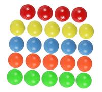 KONTONTY 100 Pièces Petites Boules Colorées Solides pour Apprentissage des Mathématiques Comptage et Induction Statistique Éducatif Sûr pour Garçon Fille Maternelle