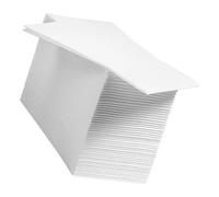KONTONTY 100 Pièces Serviettes en Papier Jetables Épaisses Blanches 40x30 Cm pour Fête et Mariage, Absorbantes et Élégantes, Usage Unique Pratique pour Salle de Bain ou Dîner