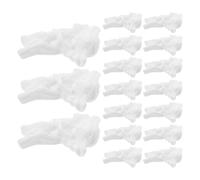 KONTONTY 100pièces Figurines Anges Miniatures Résine à Dos Plat pour Création de Bijoux et Décorations de Noël