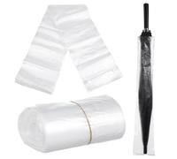 KONTONTY 100pièces Parapluie pour Parapluie Long Film Fin Protecteur pour Bagage Hydrofuge Et Anti-poussière Lot