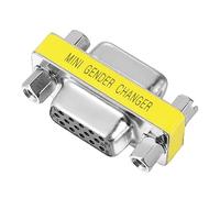 KONTONTY 10pièces Coupleur Vga Femelle-Femelle avec Câble Adaptateur Vga Broches vers Broches Convertisseur pour Extension De Câble