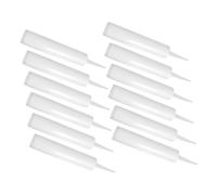 KONTONTY 12 pièces Tubes de Calfeutrage Réutilisables PE pour Joint de Carrelage Tubes Vides Portables et Rechargeables pour Mastic Étanchéité Compatible Outils Standard Usage Polyvalent