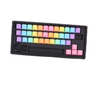 KONTONTY 1ensemble Jeu De Keycaps De Clavier Mécanique Couleurs Arc-Ciel Compatible avec Cherry pour Personnaliser Votre Clavier