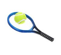 KONTONTY 1ensemble Mini Kit De Tennis Maison De Raquette Et Ballon Miniature pour Décoration De Maison De Poupée