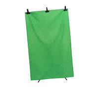 KONTONTY 1pièce Toile De Fond Photographique Vert Solide pour Studio Photo Et Vidéo pour Intérieur Et Extérieur Facile à Utiliser pour Création Images Professionnelles