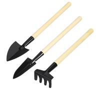 KONTONTY 2 Ensembles Ensemble d'outils de Jardin la truelle Mini Outils de Plantation à Main bêche Trousse Plantes d'intérieur Transplantation Pratique Plantes transplantant Bois