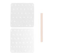 KONTONTY 2 Ensembles Leather Craft Letter Number Stamps With Punch Precision Alphabet Punch Set For DIY Leather Carving Stamping And Printing Tools