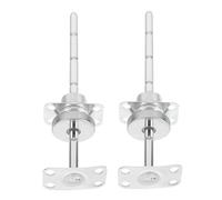 KONTONTY 2 Mécanismes de Levage d'Appui-Tête de Canapé 11 CM en Fer Kit de Remplacement 2 Pièces Support Réglable pour Fauteuils Inclinables Installation Facile Pièces Compatibles pour