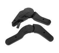 KONTONTY 2 Pièces Accessoire De Chaise Chaises De Bureau Accessoires Inclinables Black