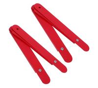 KONTONTY 2 Pièces Aluminium Alloy Folding Ladder Hinge Kit Heavy Duty Replacement Parts For Herringbone Ladder Stability Support Accessories