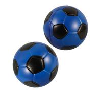 KONTONTY 2 pièces Ballon Mousse Football Silencieux Mini Balle Éponge Douce pour Garçon Fille et Adultes pour Sport Intérieur Entraînement et Jeux Famille