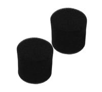 KONTONTY 2 pièces Bouchons Mousse pour Port de Haut-Parleur Bouchons Étanchéité Cylindriques Optimisation Basse Contrôle Flux Air pour Enceintes Maison et Voiture Noir