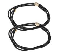 KONTONTY 2 Pièces Câble Rallonge Sma Male à Femelle pour Routeur Amélioration de Signal Wifi et Connectivité Stable Installation Facile et Flexible