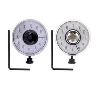 KONTONTY 2 Pièces Clé Dynamométrique Numérique Réglable Angle, Lot de 2 Jauges D’Angle de Rotation, Manomètre Couple Angulaire pour Réparation Automobile et Moto, Outil Compact Précision