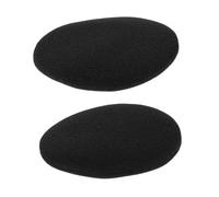KONTONTY 2 pièces Coussinets de Remplacement pour Écouteurs Lot de Couvre Oreilles Éponge Douce Confort Optimal et Facile à Installer Protection Bruit pour Gaming et Écoute Musicale