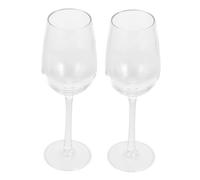 KONTONTY 2 Pièces Flottant Inbreakable de Tasses de Plage pour Utilisation Extérieure Verres de Piscine Transparent pour Fête Au Bord de Eau