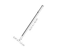KONTONTY 2 Pièces Metal Car Flagpole Heavy Duty Wind Resistant Vehicle Roof Mount for Advertising and Warning
