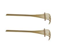 KONTONTY 2 Pièces Mini Râteau pour Table de Sable Accessoires Décoratifs Outil de Jardin Zen pour Créer des Motifs Un Paysage Miniature