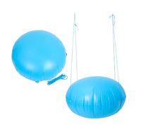 KONTONTY 2 Pièces Oreiller de Piscine protectrice Gonflable oreillers d'air pour Pool Cover Float Fermeture d'hiver Flans de Support de Couverture de Pool PVC Ciel Bleu