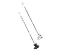 KONTONTY 2 Pièces Suction Cup Flag Holder Adjustable Vehicle Mounted Flagpole for Cars Trucks Durable Weather Resistant Outdoor Use