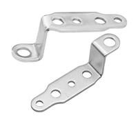 KONTONTY 2 Pièces Support D’extension de Rétroviseur de Moto Argenté en | Surface Anodisée Résistante, Montage sans Perçage ni Soudure, pour Déplacement Urbain et Sorties Hors-piste