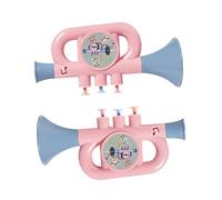 KONTONTY 2 Pièces Trompette pour Enfants Jouet d'instruments de Musique Ensemble de pour Enfants Jouets musicaux Piscine Jouets d'instruments de Musique Jouet de de fête Abdos