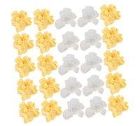 KONTONTY 20 Pièces Accessoires Créatifs Résine Popcorn pour Diy Décoration de Coque de Téléphone