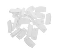 KONTONTY 20 Pièces Capuchons Plastique pour Lattes de Lit Lot pour Cadres de Lit Simple Double et King Fixations et Faciles à Installer Compatibles avec Lattes Standard