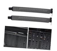 KONTONTY 20pièces Cache Embouts Pci Maille Plaque Obturation pour Châssis Ordinateur Bloc Emplacement Pci Ventilateur De Refroidissement pour Boîtier Pc