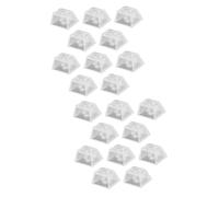 KONTONTY 20pièces Transparent Keycap pour Clavier Mécanique Décoratifs Translucides pour Éclairage RGB