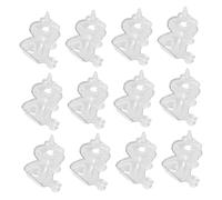 KONTONTY 24 pièces Lot de Boîtes Transparente Licorne Plastique Boîtes de Rangement Multifonction pour Bijoux et Bonbons Décoratives pour Fêtes et Anniversaires