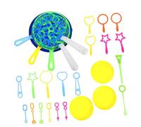 KONTONTY 28 Pièces Bâtons à Bulles Colorés Activités Extérieures Amusantes pour Garçon Fille et Adultes Fête des Bulles Couleurs Arc Ciel Couleur Aléatoire