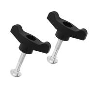 KONTONTY 2ensembles Boulons De Remplacement T-handle Universels Pour Tondeuse À Gazon Écrous Et Boutons De Poignée Compatibles Avec Modèles Et Autres Équipements Extérieurs