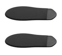 KONTONTY 2pcs Pochette Adhésive pour Souris Ordinateur Portable en Tissu Élastique Noir, Étui de Protection Portable et Élégant pour Bureau et Tablette
