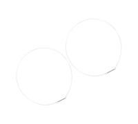 KONTONTY 2pcs Ronde-ronde À Cale De Coagère De Colis De Porte Et Anneau De Rondelle En Acier Inoxydable Pour Le Joint De Porte De La Machine À Laver Et Le Remplacement De L'unité De
