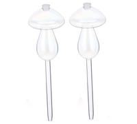 KONTONTY 2pièces Globes Arrosage Forme De Ampoules Verre à Remplissage Haut Dispositifs Arrosage Automatique pour Plantes Intérieur