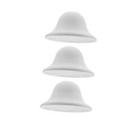 KONTONTY 3 Pièces Abat Jour Plastique pour Lampadaire Abat Jour Mini pour Table de Nuit Remplacement de Luminaire Boho Décoration Moderne pour Intérieur