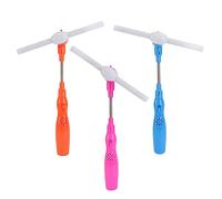 KONTONTY 3 Pièces de Musique Brillante Jouets pour Enfants bâtons Jouets Éclairage Baguette des bâtons éclairé Musical Brillant Brillant Couleur Aléatoire