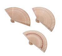 KONTONTY 3 Pièces Éventails Pliants Style Chinois Éventails Manuels Décoratifs avec Design Thématique pour Femmes Accessoires Décoration Murale