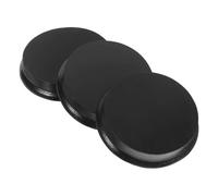 KONTONTY 3 Pièces Socle de figurine support figurine plateau de presentation bases en bois pour poupée socle en bois socle miniature pour poupées support de figurine rond