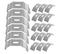 KONTONTY 30 Pièces Support de volet raccords Supports Stores verticaux Vertical Soutien Support de Stores Support supérieur Aveugle Support de Rideau de Fixation Support pour Stores