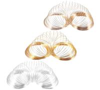 KONTONTY 300 Pièces Fil à Mémoire de Forme en Acier Inoxydable pour | Bijouterie Diy, Ateliers de Perles et Pierres, Compatible Pinces Standard, Récupération Élastique