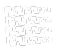 KONTONTY 30pcs Outil de Mise d'arbre Fruitier en Fer Galvanisé Argenté, Stabilise Les Branches, Réutilisable, pour Jardinage