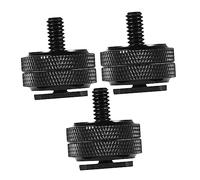 KONTONTY 3pièces Adaptateur De Monture Chaude Pouce pour Appareil Photo Double Support Trépied pour DSLR Et Caméras