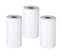 KONTONTY 3rouleaux Papier Thermique pour Caisse Enregistreuse Papier Impression Thermique pour Appareil Photo Instantané Recharge pour Appareil Photo Instantané