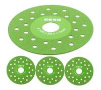 KONTONTY 4 pièces Disque de Coupe Ultra-fin pour Plaque de Roche Lame Diamantée Précise pour Meuleuse Angle Disque de Découpe et Chanfreinage pour Carrelage Verre Marbre et