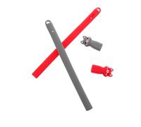 KONTONTY 4 Pièces Étui De Protection De Deuxième Génération Manche De Stylo De Dessin Animé Capuchon De Crayon Roman Stylo Cas Peau Manchon Couvercle De Stylet Anti-Chute Gel De Silice